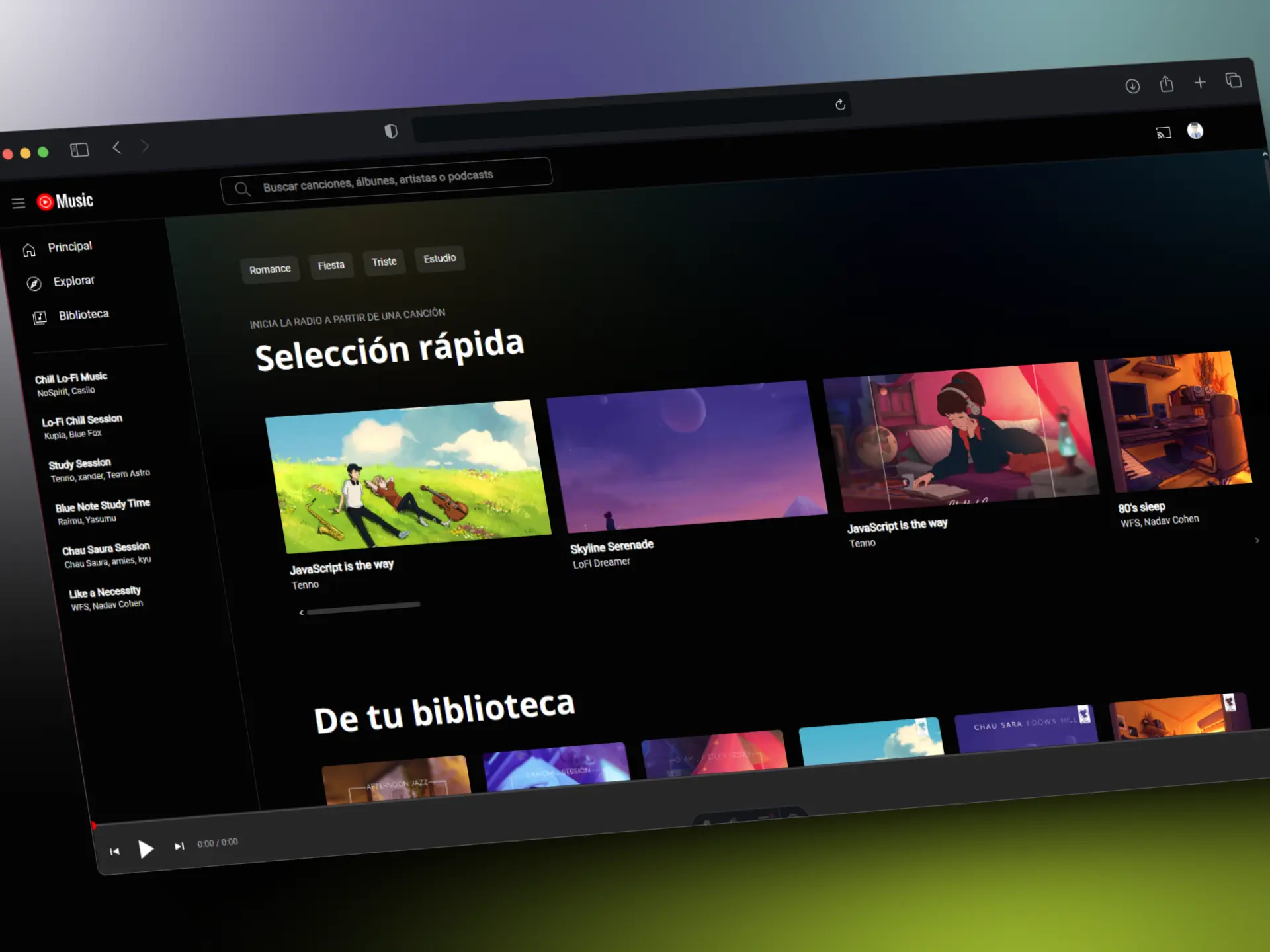 Captura de pantalla del proyecto /projects/ytmusic.webp